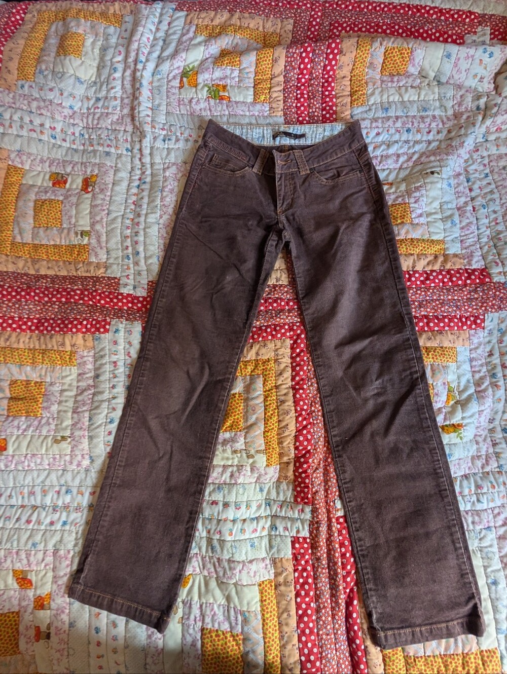 Prana Women's Brown Straight-Leg Jeans